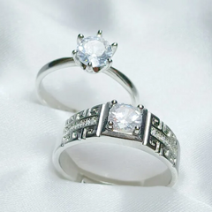 Diamond Couple Ring